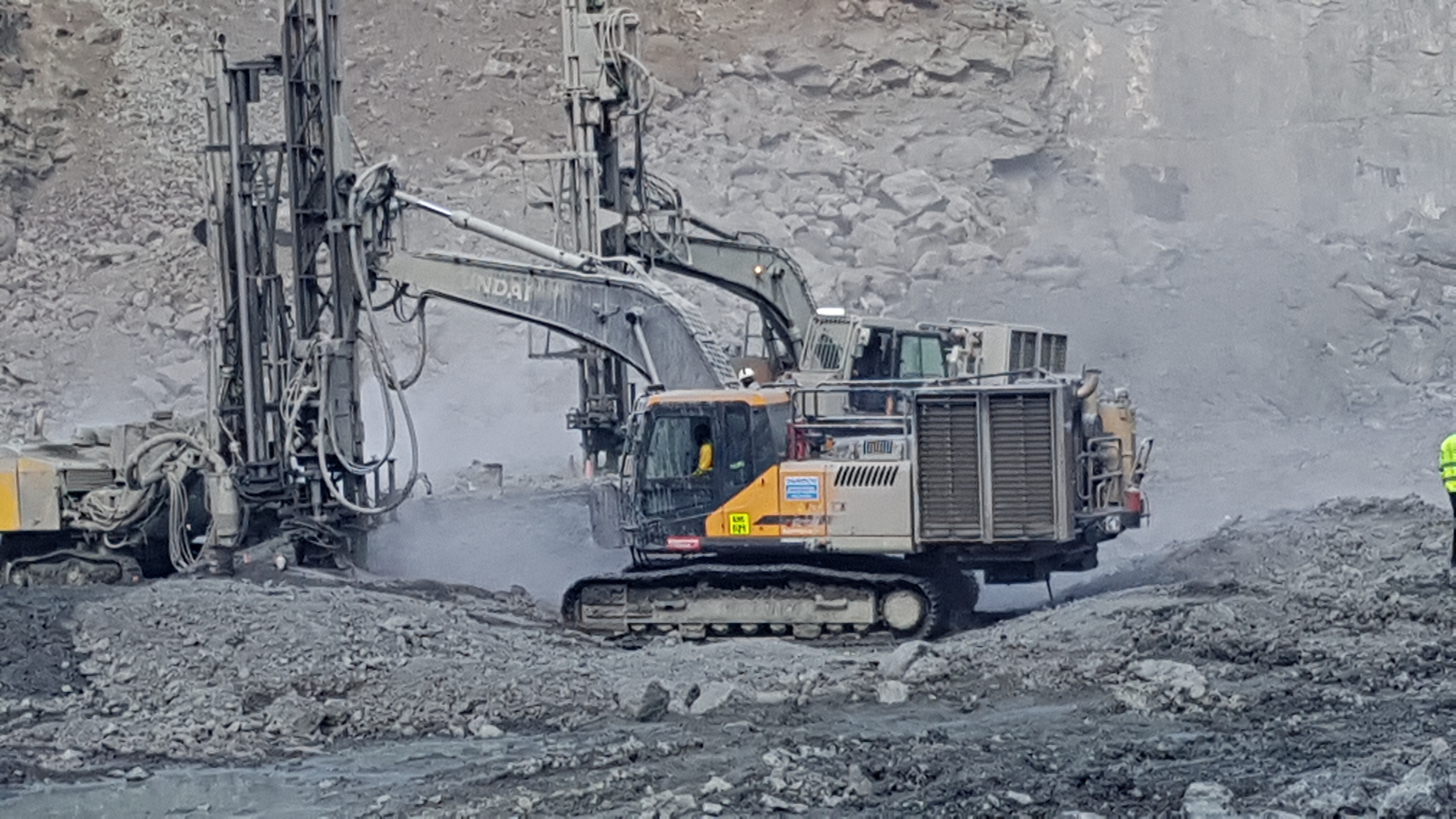 On-mine operations and stock control